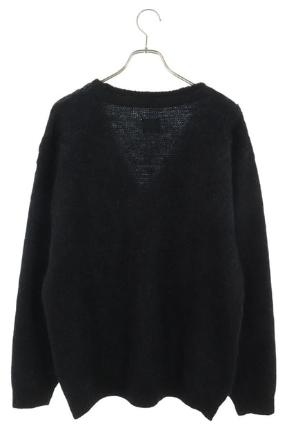 Needles Papillon Embroidered Mohair Cardigan Black Size L