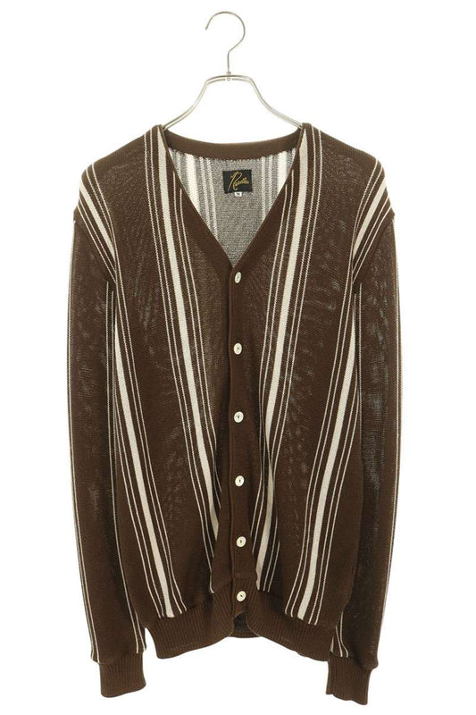 Needles Cotton Poly V-Neck Cardigan Size M