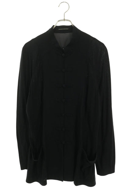 YOHJI YAMAMOTO POUR HOMME 14SS China Cardigan Black Size 2