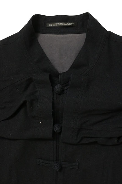 YOHJI YAMAMOTO POUR HOMME 14SS China Cardigan Black Size 2