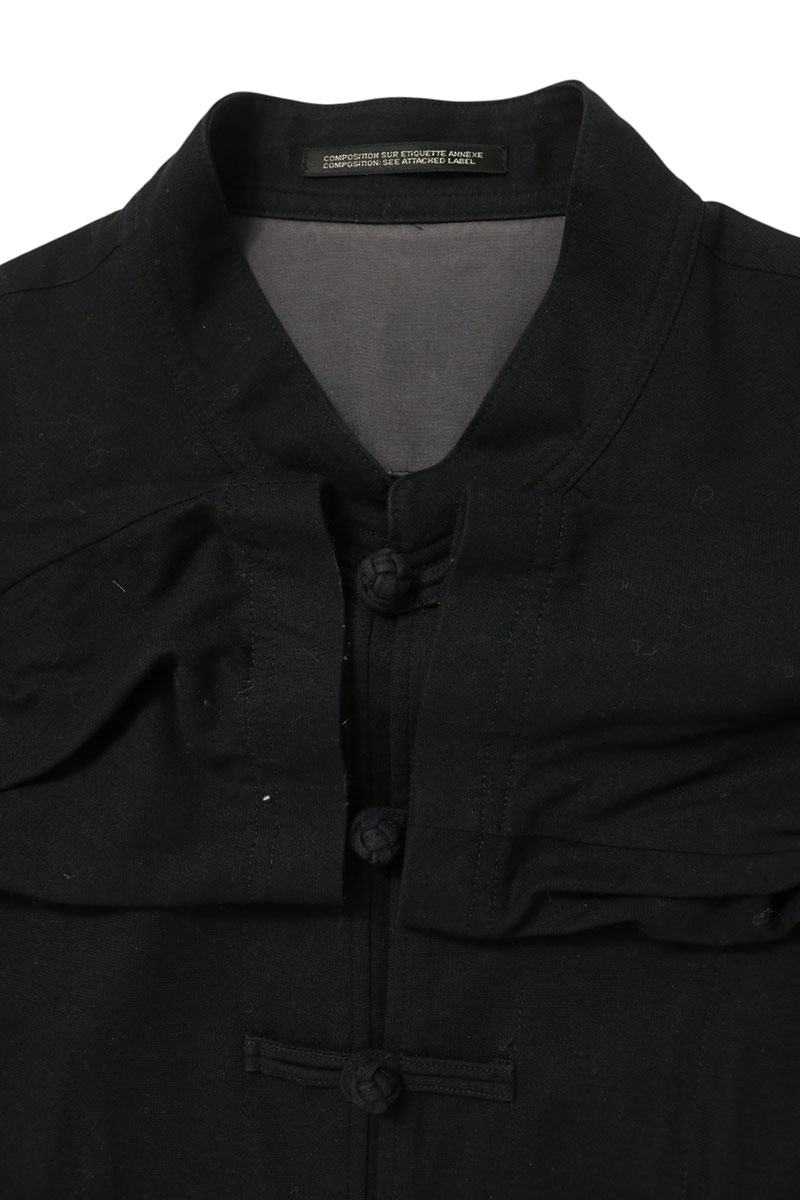 YOHJI YAMAMOTO POUR HOMME 14SS China Cardigan Black Size 2