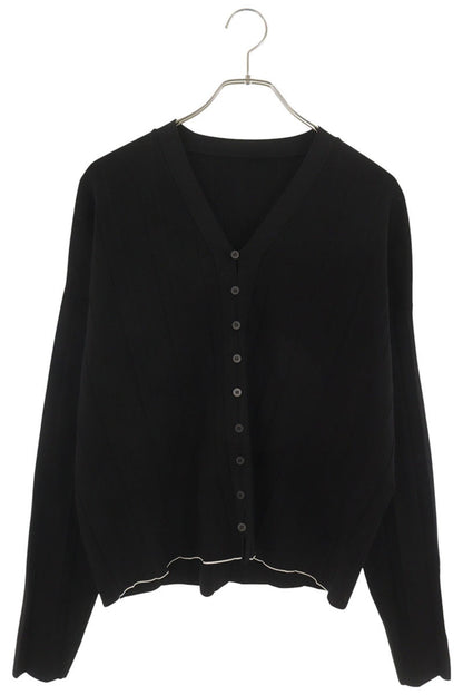 JACQUEMUS Pleated Cardigan Black Size S