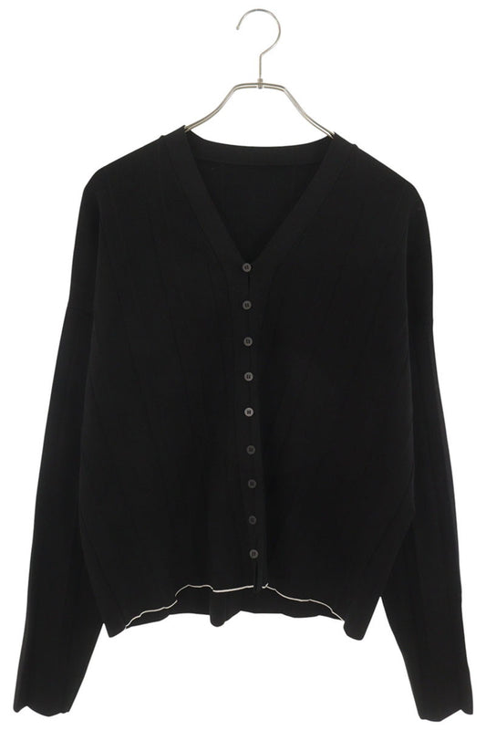 JACQUEMUS Pleated Cardigan Black Size S