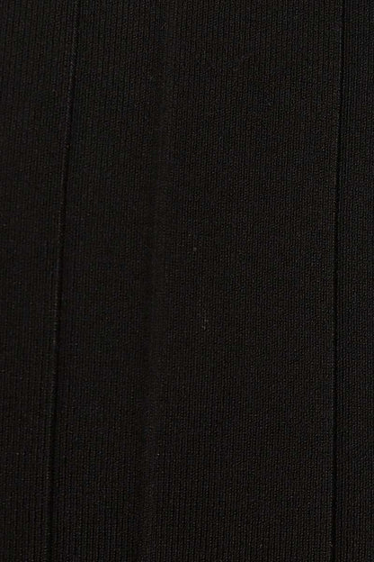JACQUEMUS Pleated Cardigan Black Size S