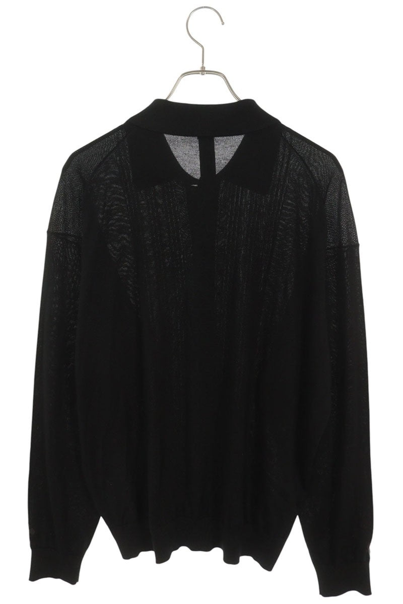 Chrome Hearts CH Logo Button Cashmere Silk Cardigan Size L