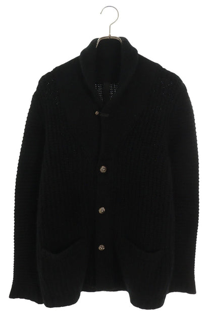 Chrome Hearts Cross Ball Button Cashmere Cardigan Size M