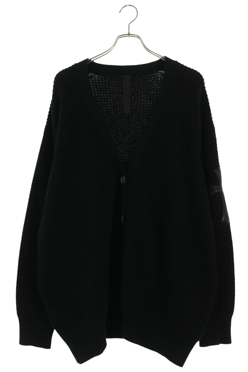 Chrome Hearts HIT & RUN Cashmere Cross Patch Cardigan Size L