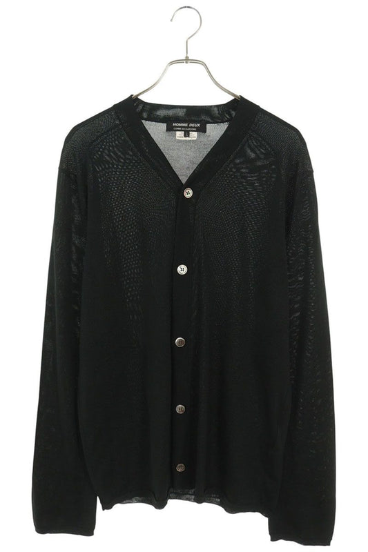 COMME des GARCONS HOMME DEUX Acetate Cardigan Black Size L