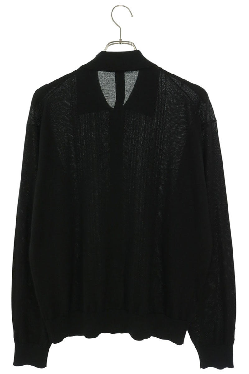 Chrome Hearts Switchblade Leather Patch Cardigan Size M