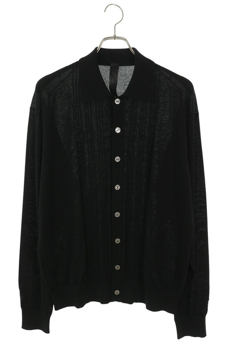 Chrome Hearts Switchblade Leather Patch Cardigan Size M