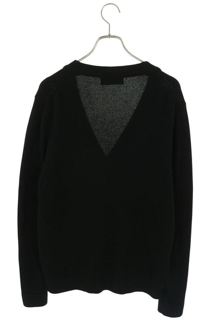 DIOR Logo Patch Cashmere Cardigan Black Size XS