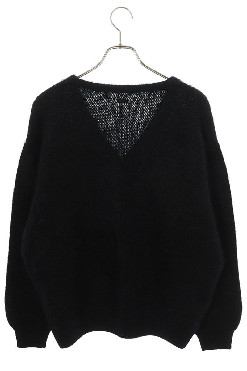 SEQUEL 25AW Mohair Knit Cardigan Black Size L