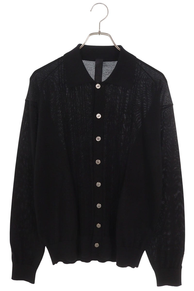 Chrome Hearts CH Logo Button Cashmere Cardigan Size S