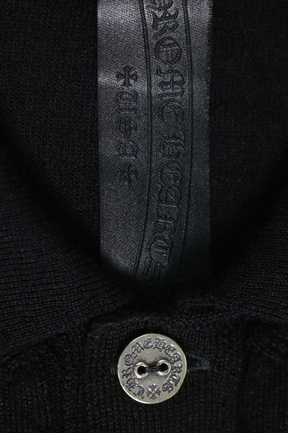 Chrome Hearts CH Logo Button Cashmere Cardigan Size S