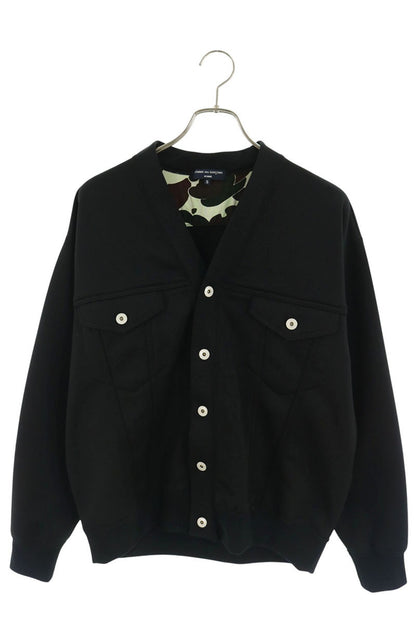 COMME des GARCONS HOMME AD2024 Poly Cardigan Black Size S