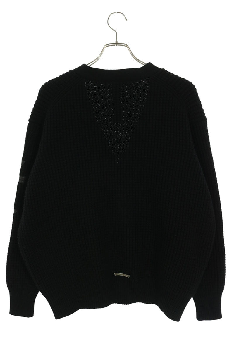 Chrome Hearts HIT & RUN Cross Patch Cardigan Size S