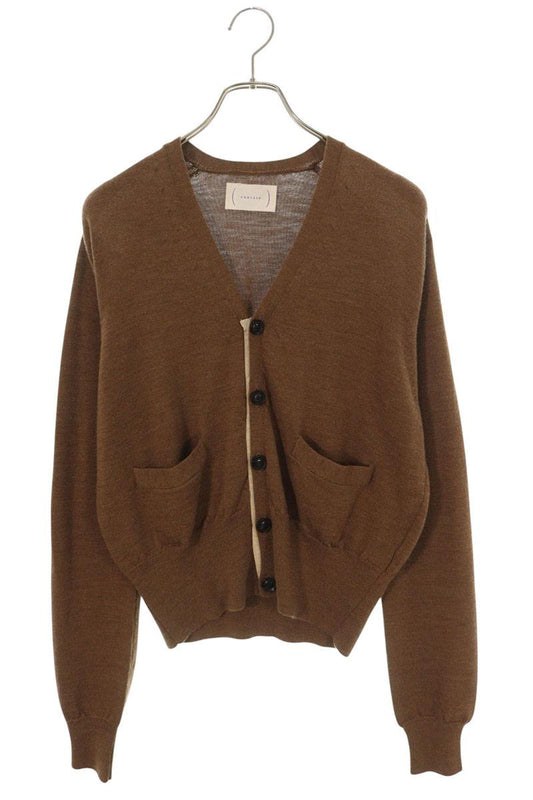 cantate 17AW Wool Cardigan Brown Size 46
