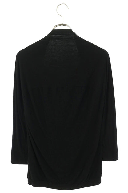 Y's Rayon Blend Button-Up Cardigan Black Size 3