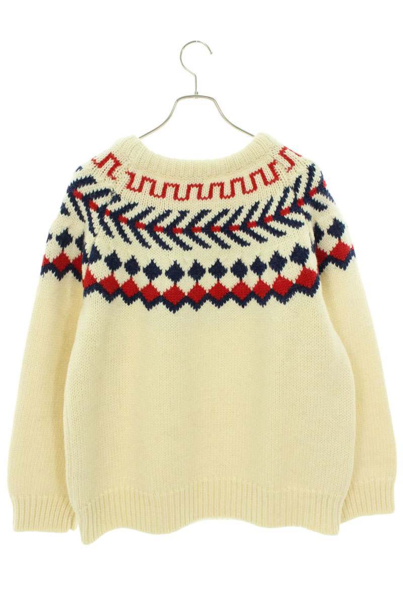 CELINE 21AW Oversized Shetland Knit Multi Size S