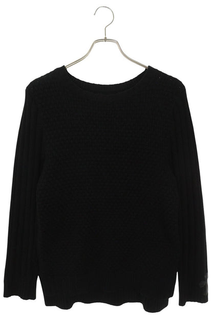 Chrome Hearts Cross Patch Cashmere Knit Sweater Black Size S