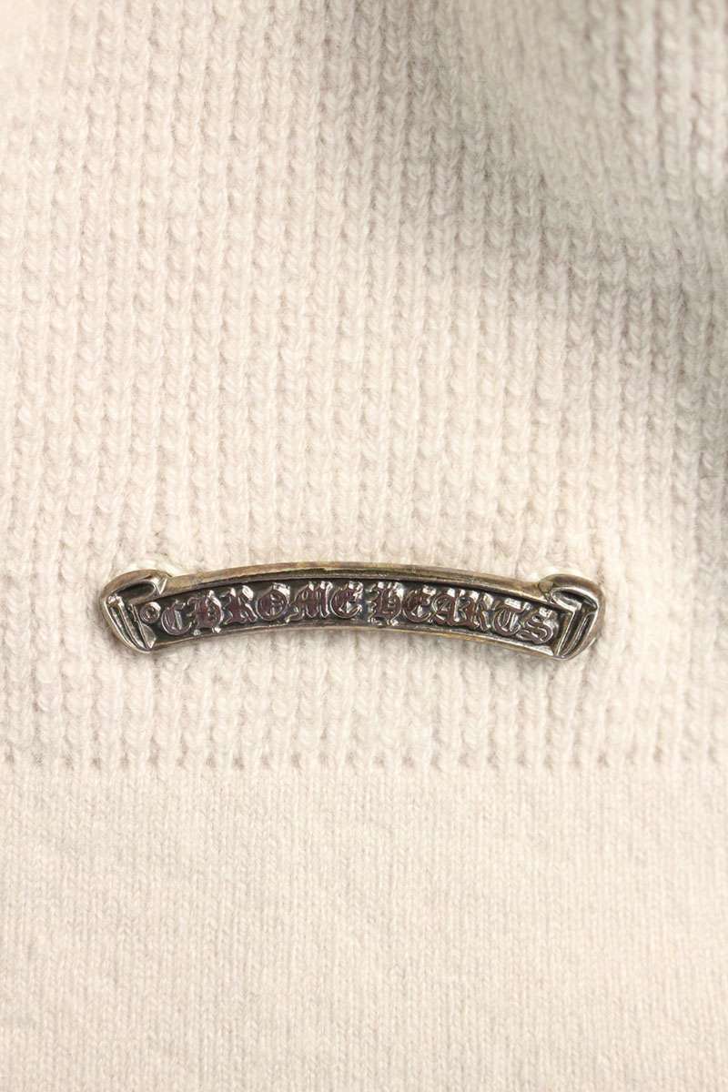 Chrome Hearts Knit Sweater Beige Size XL