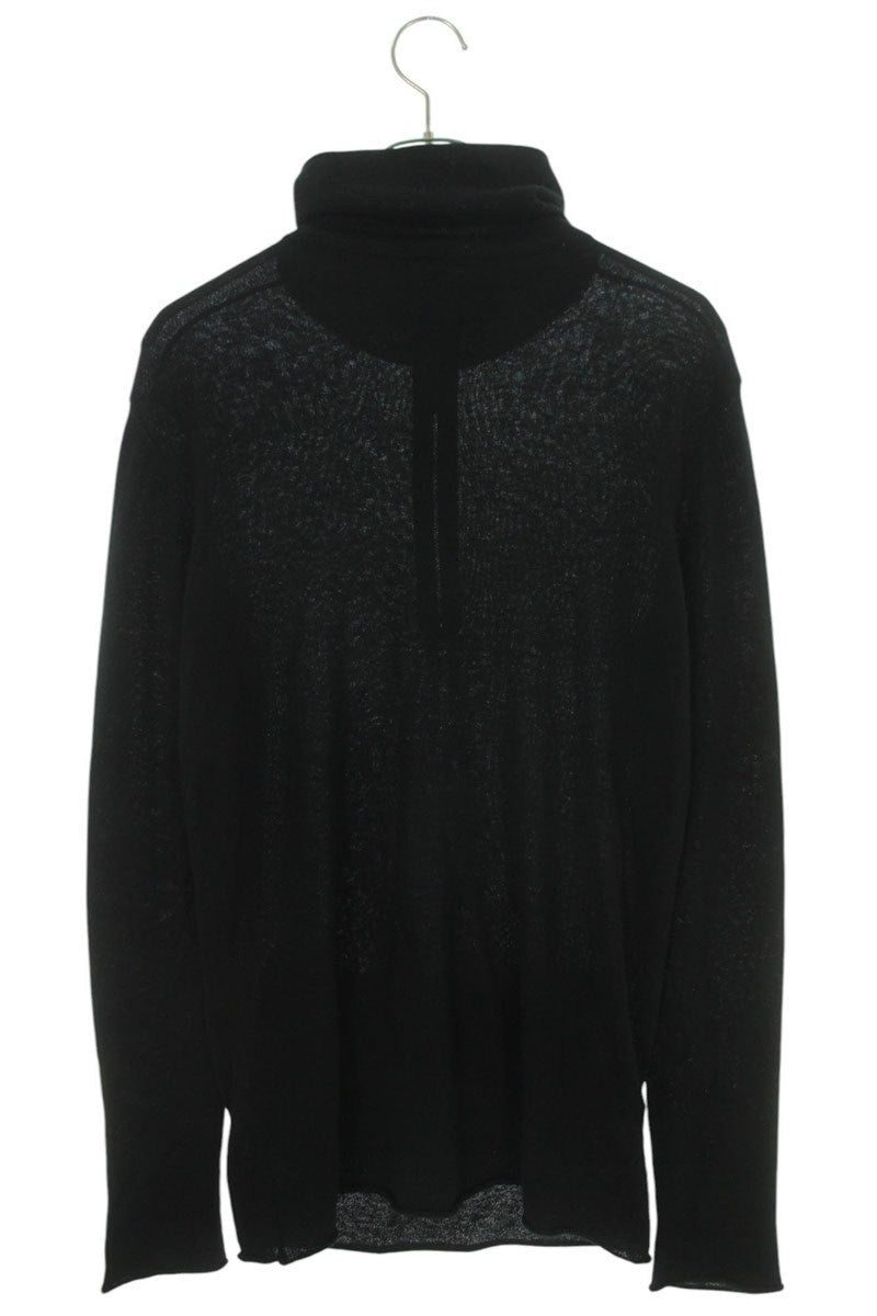 Chrome Hearts Cross Patch Leather Knit Sweater Size M