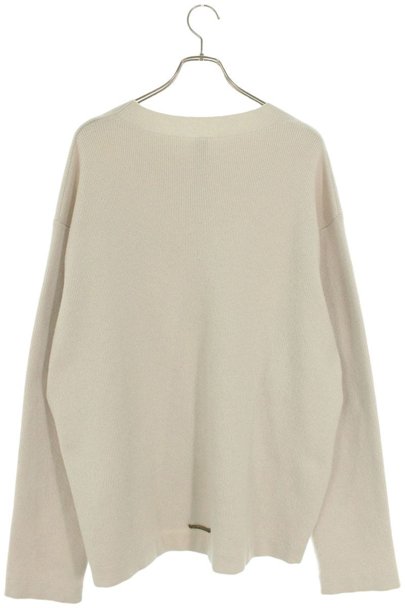 Chrome Hearts Knit Sweater Beige Size XL