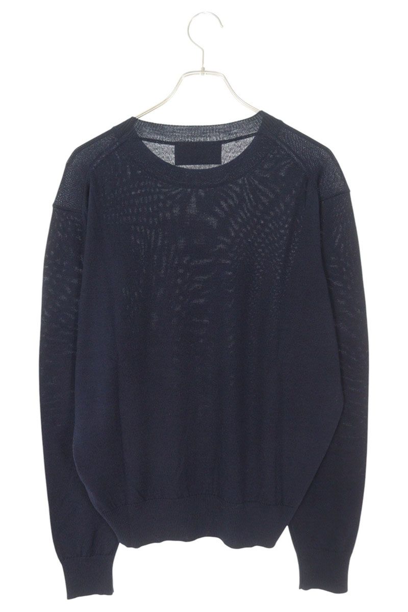 AMI 25SS Knit Sweater Blue Size L
