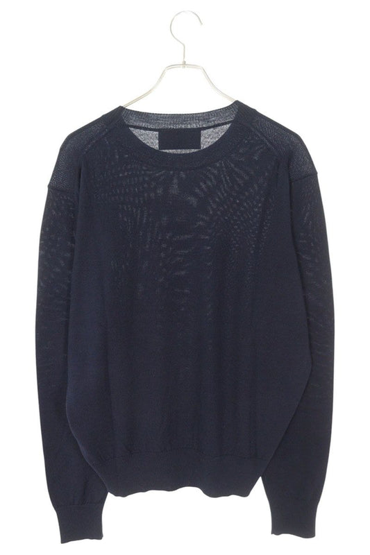 AMI 25SS Knit Sweater Blue Size L