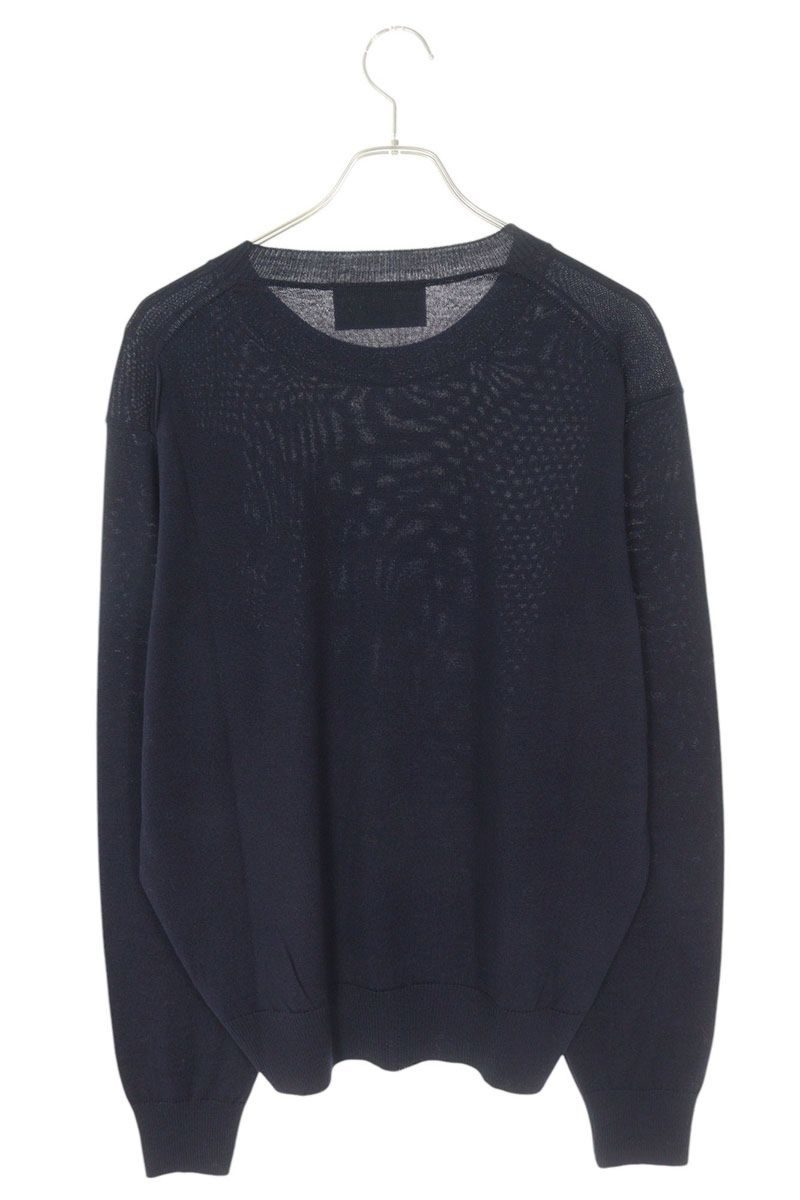 AMI 25SS Knit Sweater Blue Size XL