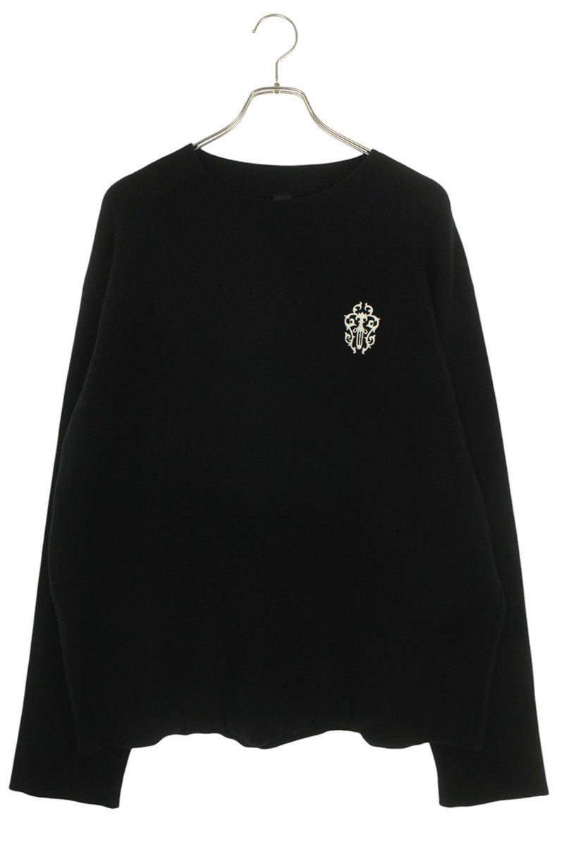 Chrome Hearts SWTR REGULATOR CREW Crewneck Knit Sweater Size XL