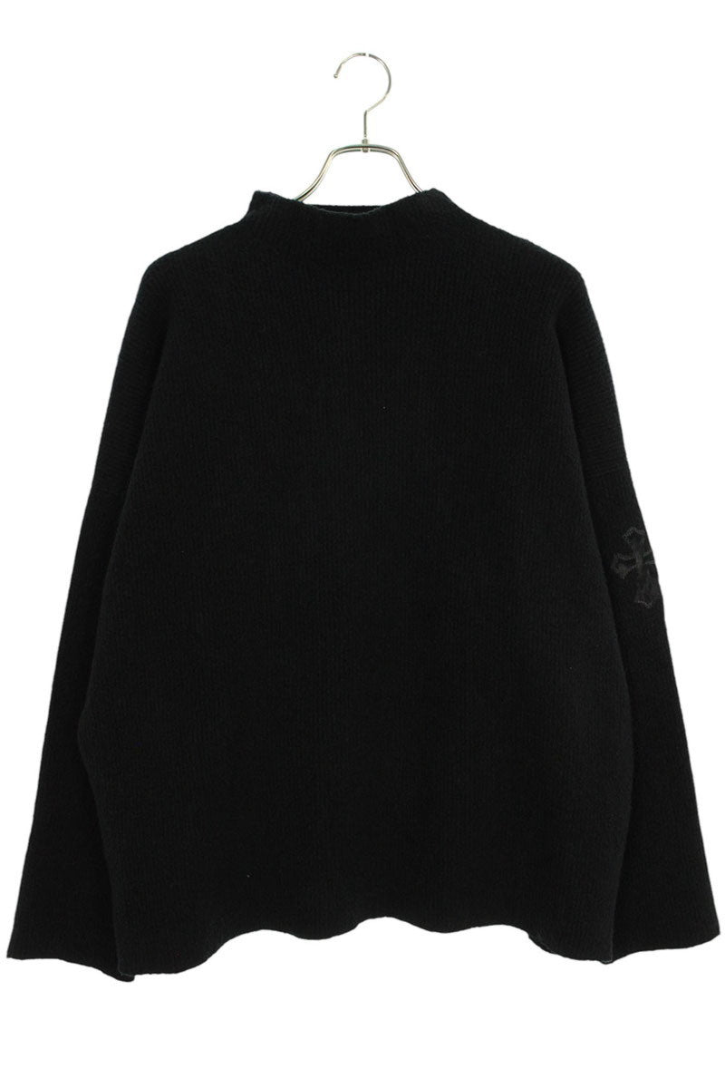 Chrome Hearts HARAKO Cross Knit Sweater Black Size M