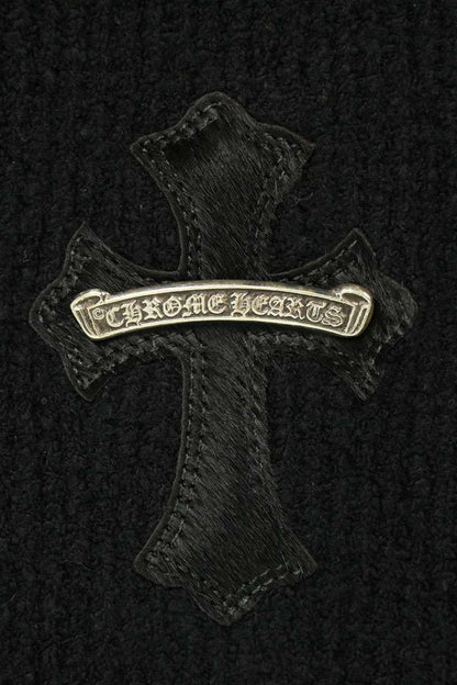 Chrome Hearts HARAKO Cross Knit Sweater Black Size M