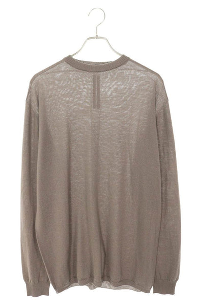 Rick Owens 25SS Wool Crewneck Knit Gray Size L