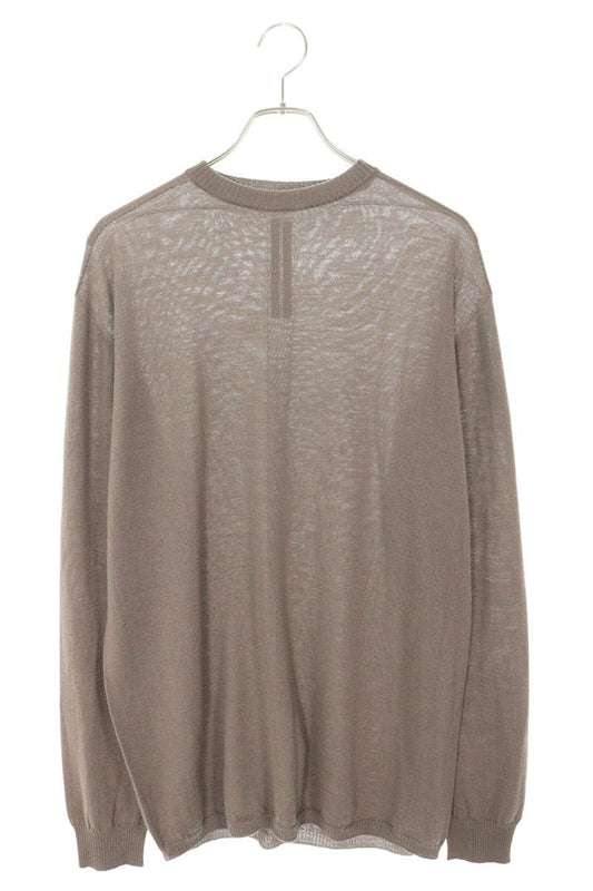 Rick Owens 25SS Wool Crewneck Knit Gray Size L