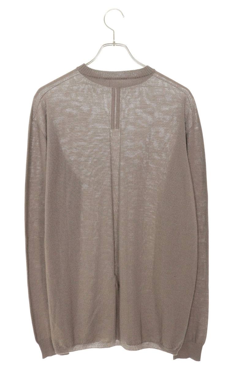 Rick Owens 25SS Wool Crewneck Knit Gray Size L