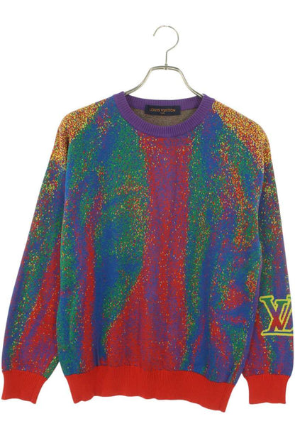 Louis Vuitton All-Over Print Knit Sweater Size XS