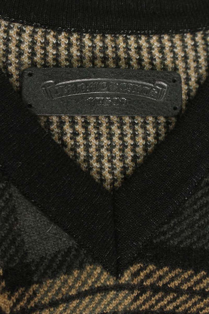 Chrome Hearts BIG CITY V-Neck Knit Sweater Size M