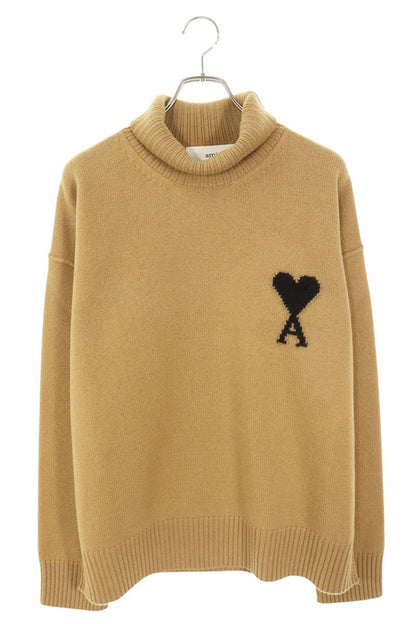 AMI Alexandre Mattiussi 25AW Wool Heart A Brown Size L