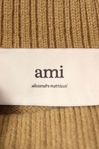 AMI Alexandre Mattiussi 25AW Wool Heart A Brown Size L