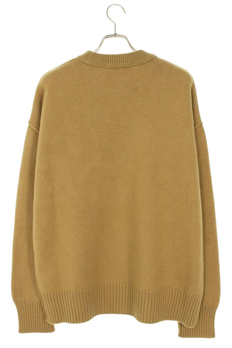 AMI Alexandre Mattiussi 25AW Wool Heart A Beige Size L