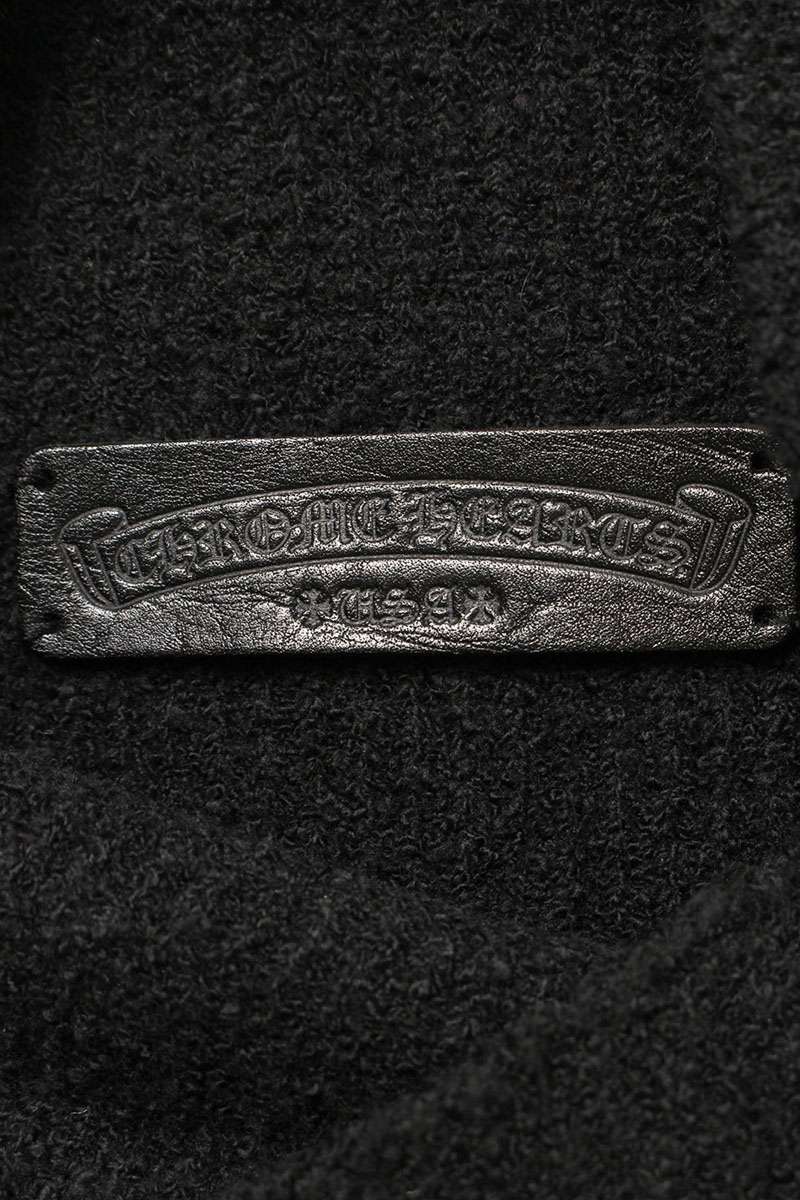 Chrome Hearts TAKE THE CANNOLI Cross Patch HN Black Size XSM