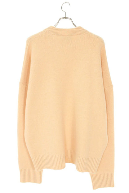 AMI 25AW Embroidered Knit Sweater Pink Size XL