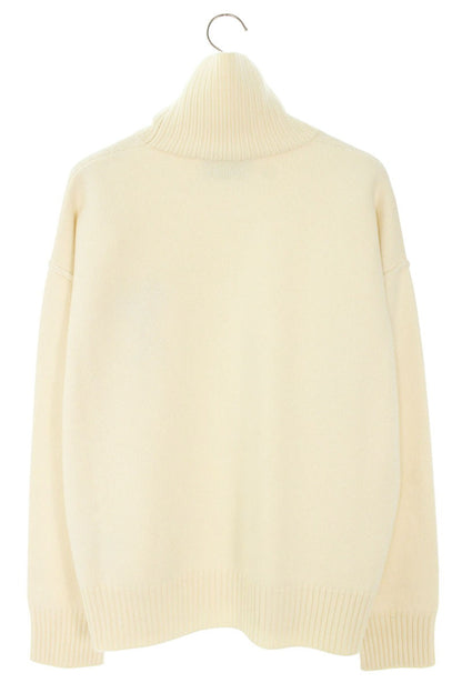 AMI 25AW Embroidered Knit Sweater White x Red Size M