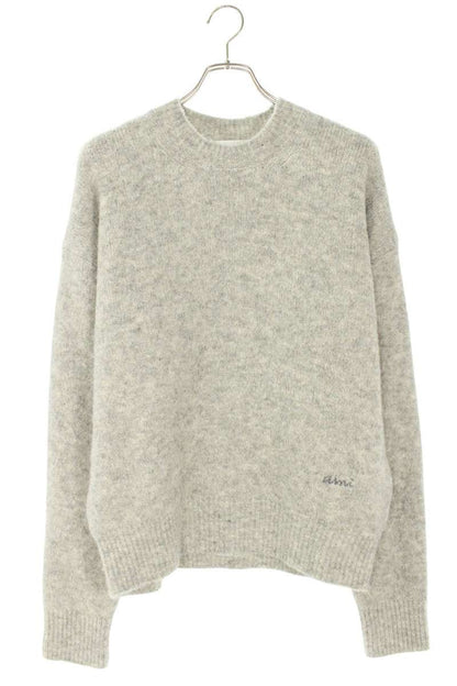 AMI Alexandre Mattiussi 25AW Baby Alpaca Logo Knit Size M