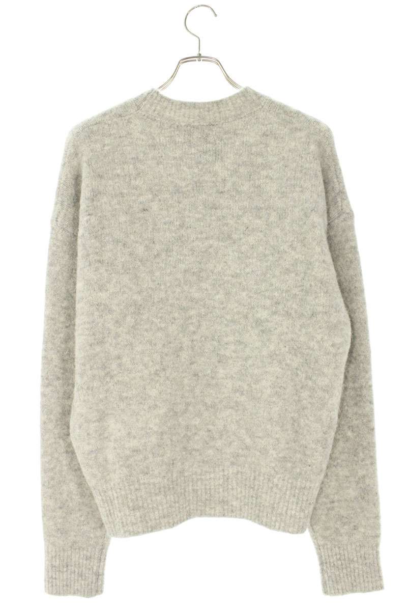 AMI Alexandre Mattiussi 25AW Baby Alpaca Logo Knit Size M