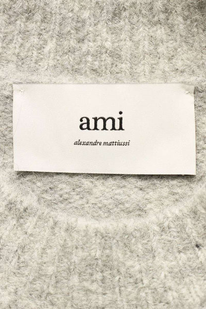AMI Alexandre Mattiussi 25AW Baby Alpaca Logo Knit Size M