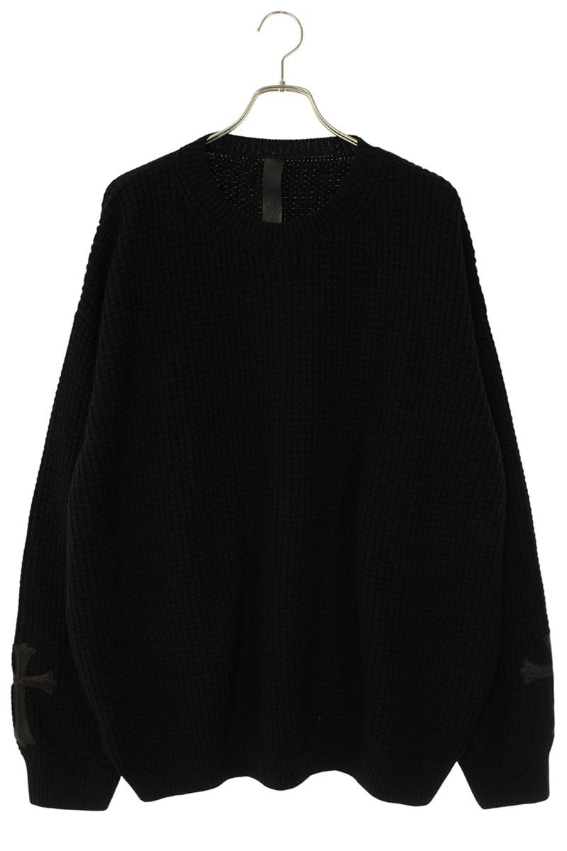 Chrome Hearts Knit Sweater Black Cashmere Size L