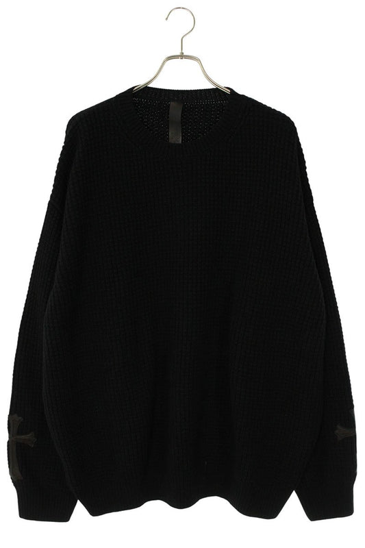 Chrome Hearts Knit Sweater Black Cashmere Size L