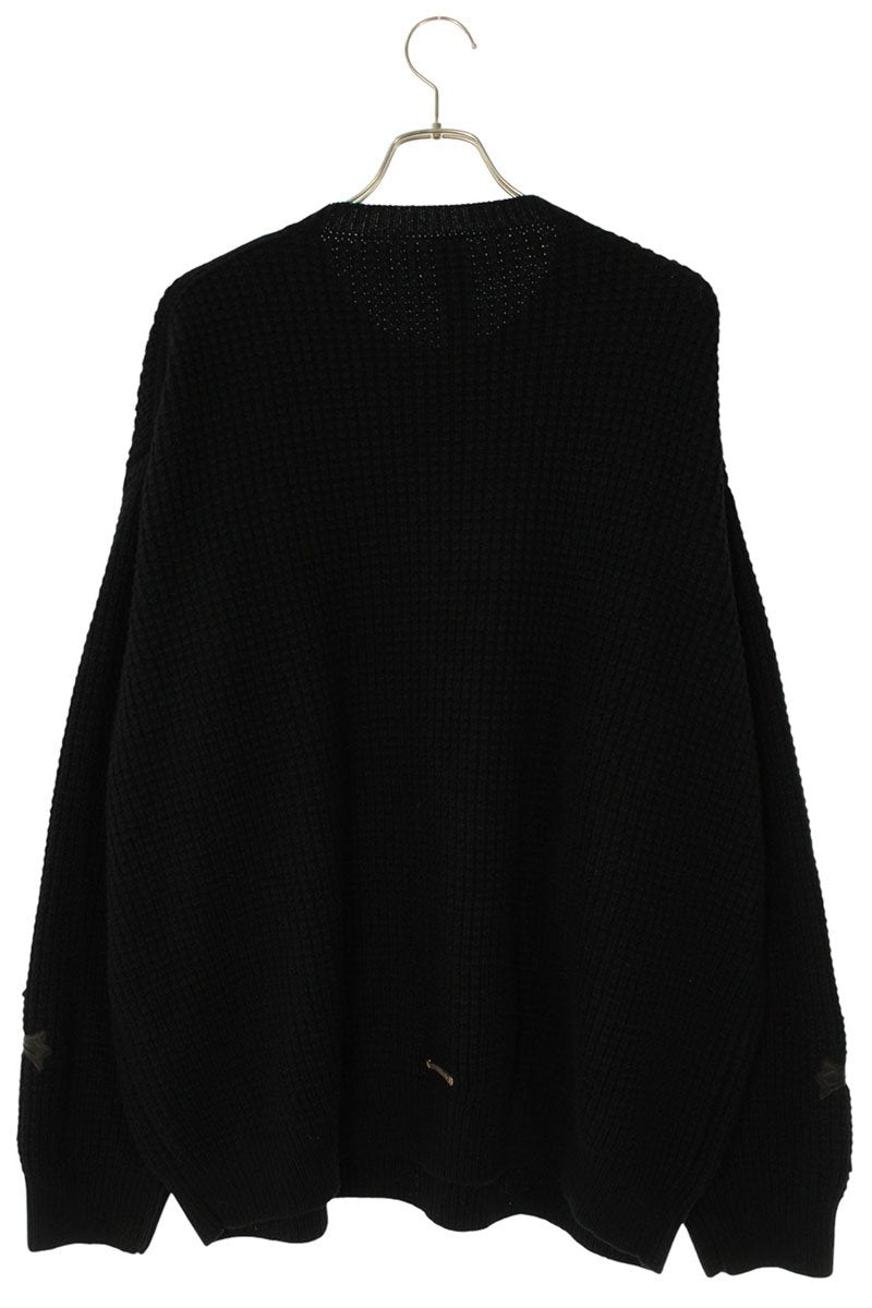 Chrome Hearts Knit Sweater Black Cashmere Size L